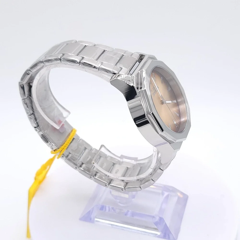 Invicta Speedway Dominus Mens Watch Bronze Gold Dial Steel 42mm New